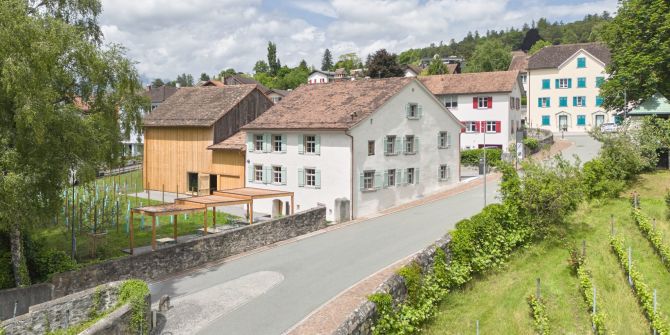 Strasse Haus Weinberg