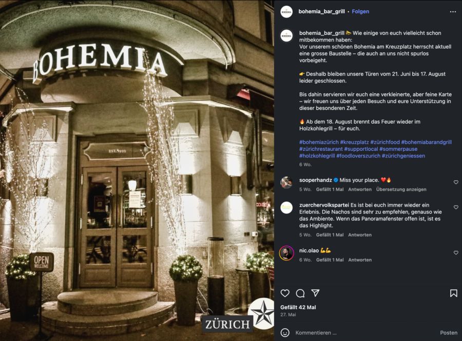 Restaurant Bohemia