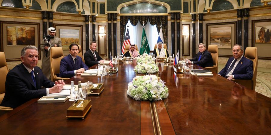 Treffen von Rubio und Lawrow in Saudi-Arabien