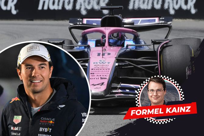 Perez Alpine Formel 1
