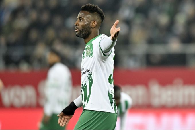 Jean-Pierre Nsame geht gegen GC leer aus (Archivbild). FC St.Gallen