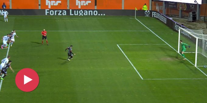 Panenka-Fail - Hier scheitert Lugano-Steffen bei Sieg doppelt vom Punkt