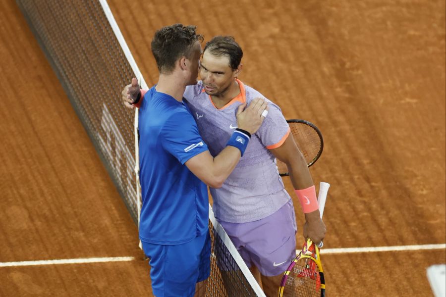 Rafael Nadal unterliegt Jiri Lehecka im Achtelfinal beim Madrid Open.