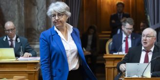 «Was Frau denkt» - Baume-Schneider ärgert sich über Gewerkschaftsboss