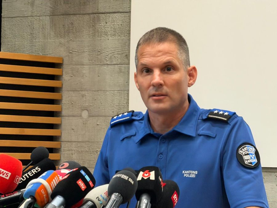 Einsatzleiter Matthias Schildknecht