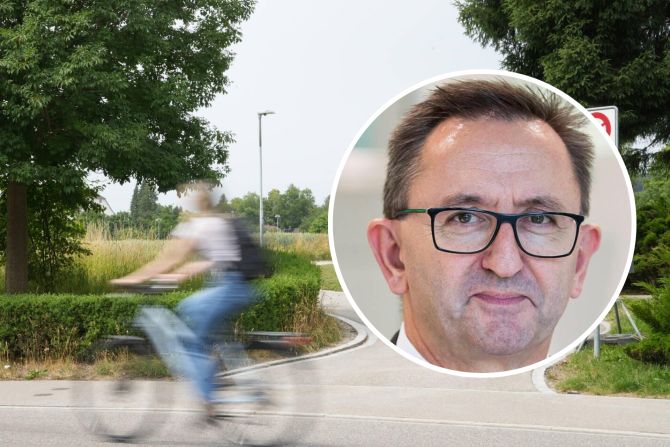 Auch die Grünau-Tiefstrasse soll ab dem Gamma-Kreisel geführt werden.