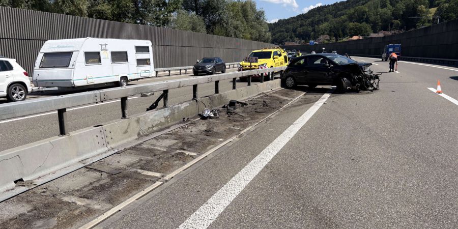 Unfall A1 Rheineck