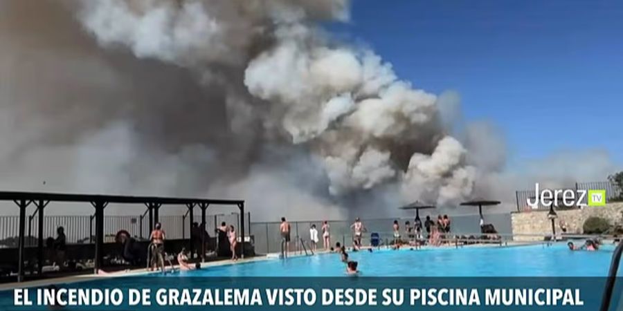 Waldbrand spanien