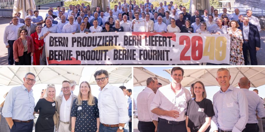 Wirtschaftsgipfel auf dem Gurten