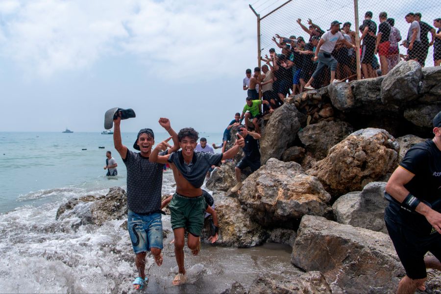 Ende Juli stürmten rund 72’000 Menschen nach Ceuta.