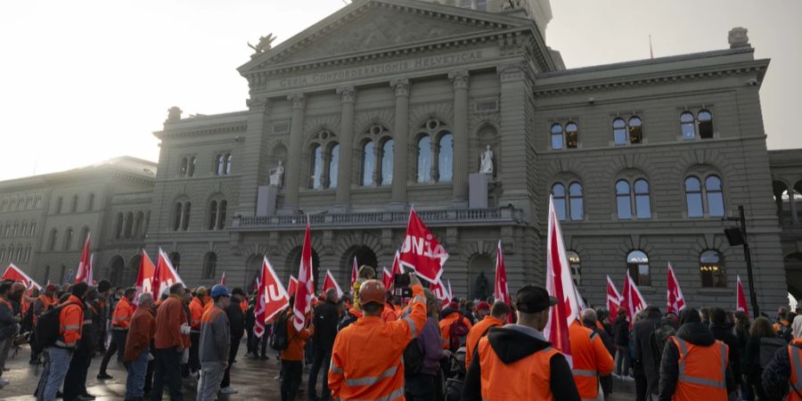 stahl gerlafingen protestiert