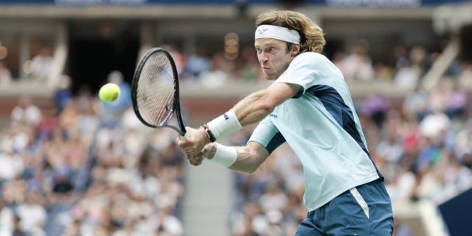 Für Andrej Rublew sind die US Open gelaufen. US Open