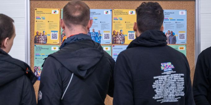 Der deutsche Arbeitsmarkt ist laut Studie auf Zuwanderung in «substanziellem Umfang» angewiesen (Symbolbild). Der deutsche Arbeitsmarkt
