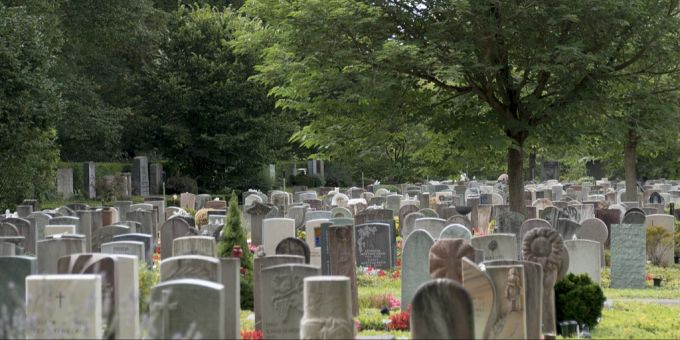 Gräber auf dem Friedhof am Hörnli. (Archivbild) basel friedhof