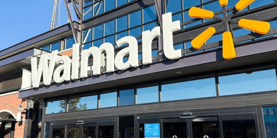 Walmart Supermarkt Eingang