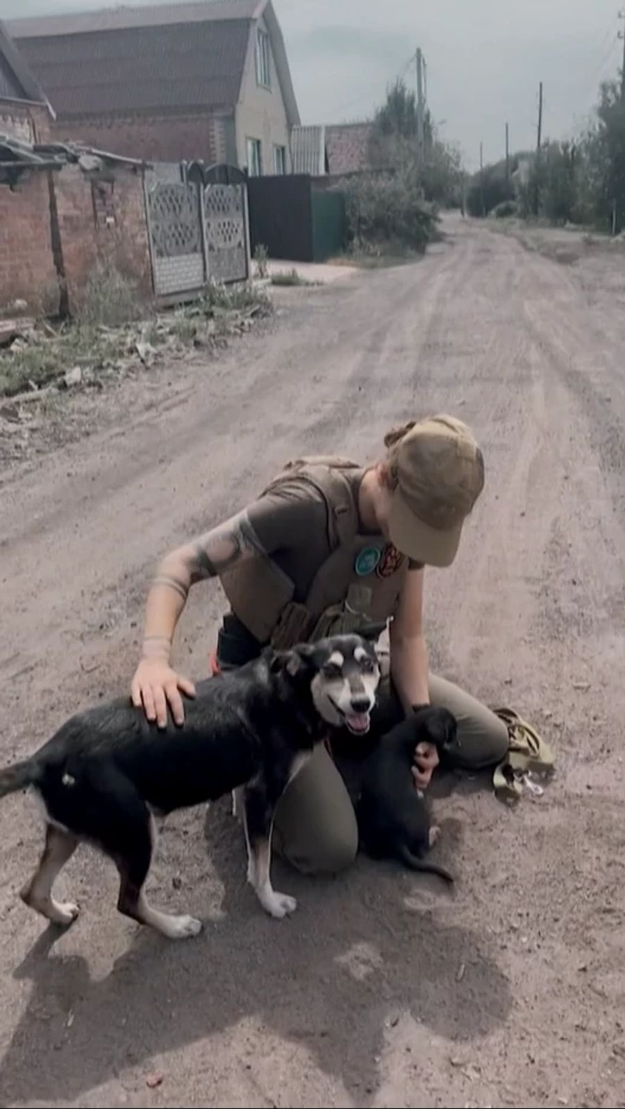 Viele Menschen, die geflüchtet sind, mussten ihre Tiere zurücklassen.