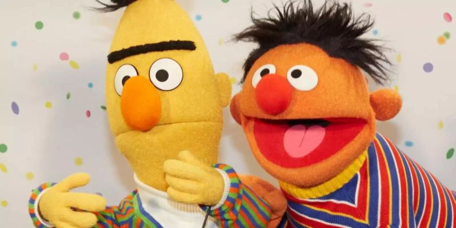 Ernie (r) und Bert haben die «Sesamstrasse» weltberühmt gemacht. Foto: Georg Wendt