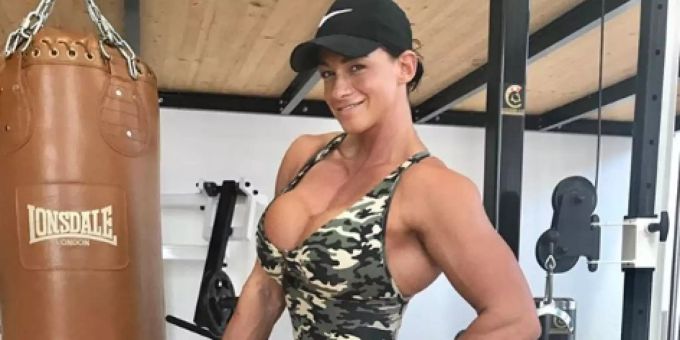 Cindy Landolts Leben dreht sich um Muskel und das Gym. cindy landolt