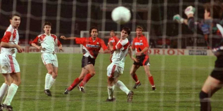 Eine Hinspiel-Niederlage gegen Dnjepr Dnjepropetrowsk konnte Eintracht Frankfurt beim Rückspiel wieder wettmachen. Foto: Frank Kleefeldt