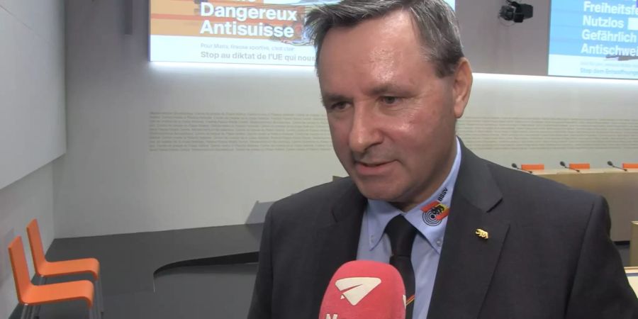 Werner Salzmann im Interview zum EU-Waffenrecht.