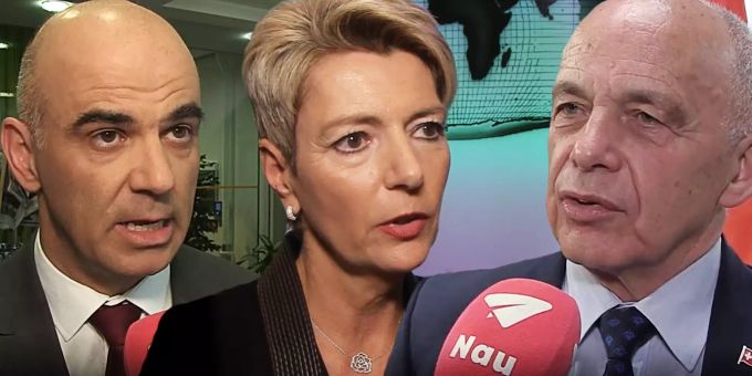 Bundesräte im Inti - Jetzt macht die Wirtschaft Druck auf EU-Dossier