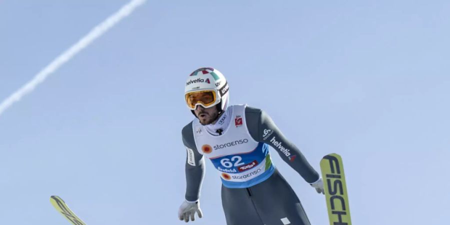 In der Qualifikation nicht ganz wie gewünscht ins Fliegen gekommen: Killian Peier