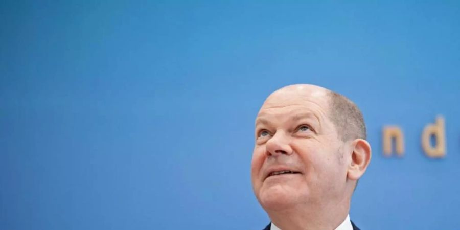 Da kommt Freude auf: Finanzminister Olaf Scholz. Foto: Kay Nietfeld