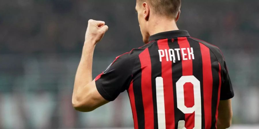 Krzysztof Piatek ist mit Milan auf Erfolgskurs