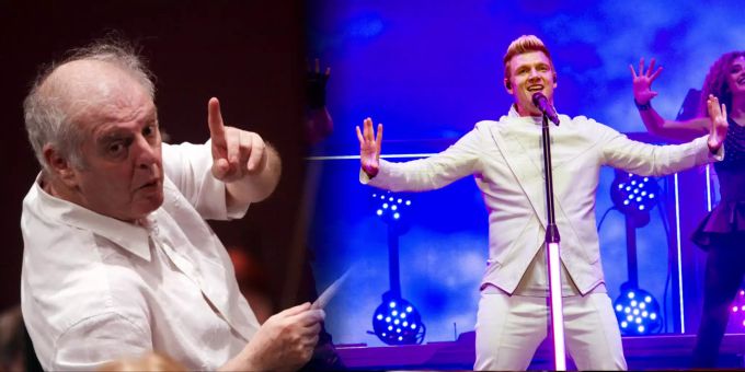 Laut Forschern hilft Musik, etwa der Backstreet Boys oder von Beethoven, gegen Grippe und Erkältungen, weil sie das Immunsystem stärkt. Dirigent dirigiert Mozart und Backstreet Boys haben einen Auftritt.
