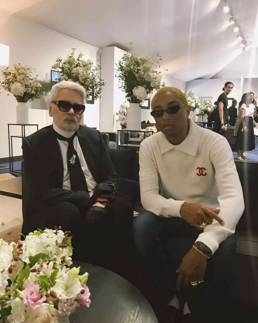 Pharrell Williams Karl Lagerfeld