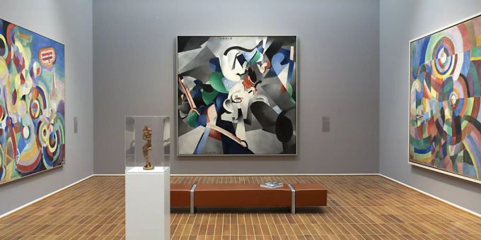 Drei Gemälde im Kunstmuseum Basel. (Symbolbild) Basel