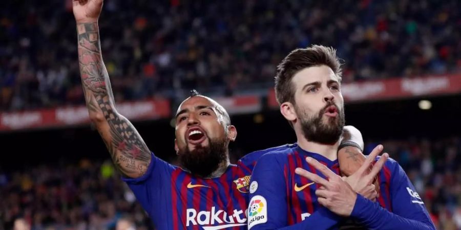 Der FC Barcelona liegt weiter sieben Punkte vor Atlético Madrid. Foto: Manu Fernandez