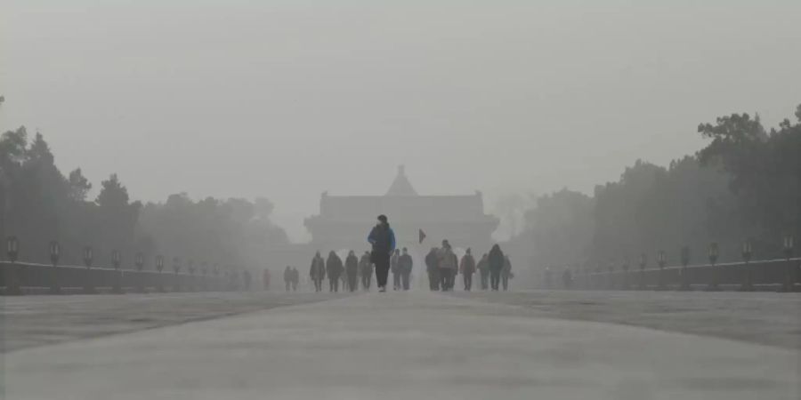 Smog macht chinesischen Städten seit Jahren zu schaffen