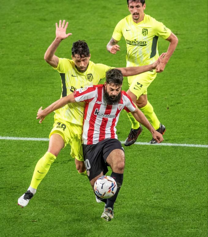 Athletic Bilbao hält heute gut dagegen. Atletico Madrid