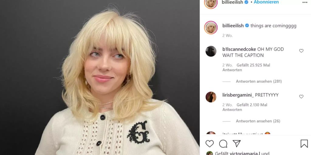 Billie Eilish Posiert In Dessous Fur Die Neue Vogue
