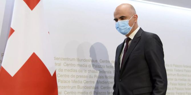 Alain Berset Coronavirus