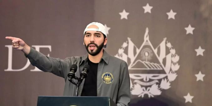 Nayib Bukele, Präsident von El Salvador (Archivbild). Bitcoin iwf El