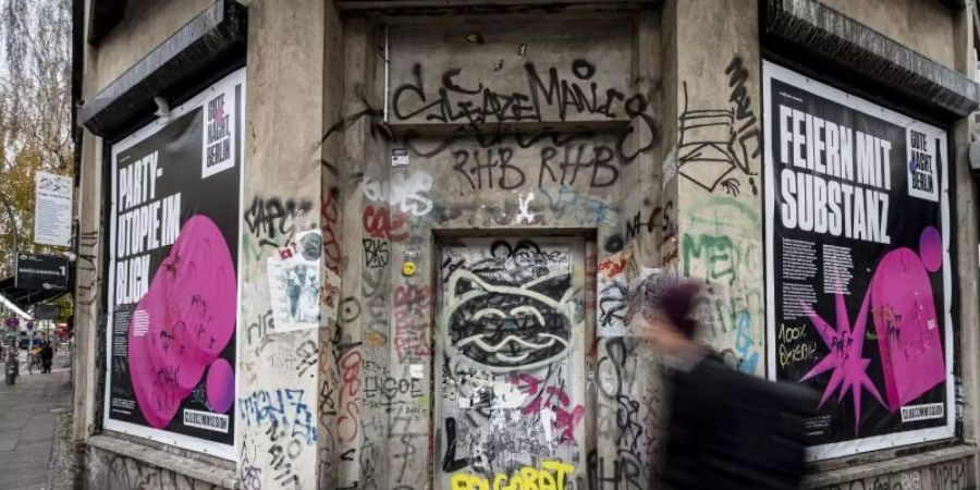 Der KitKat Club in Berlin ist derzeit ein Corona-Testzentrum. Nach einem Jahr im Corona-Lockdown suchen die Clubs nach Perspektiven für eine Öffnung. Foto: Fabian Sommer/dpa