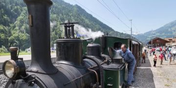 Dampflokomotive RhB