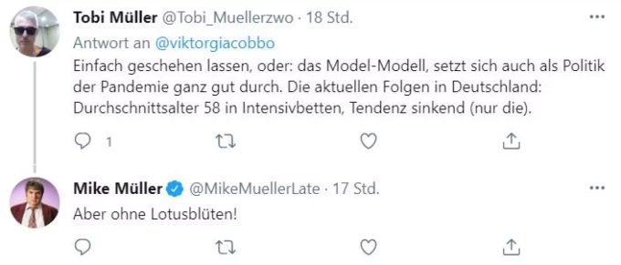 Mike Müller doppelt nach. mike