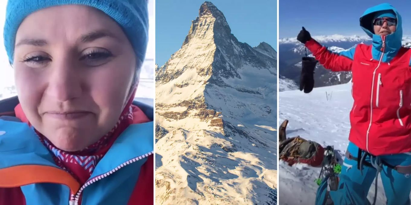 Beatrice Egli Gibt sie Matterhorn Aufstieg etwa schon auf