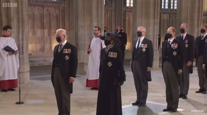 Prinz Charles und Prinzessin Anne. anne