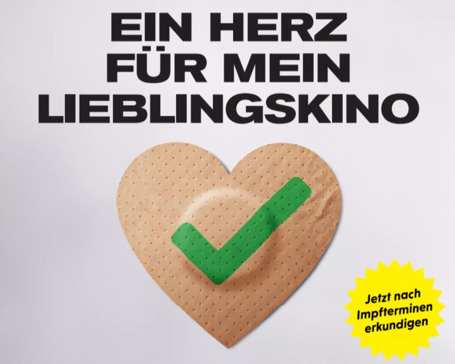 Neben den Plakaten produzierte das BAG auch einen TV-Werbespot.