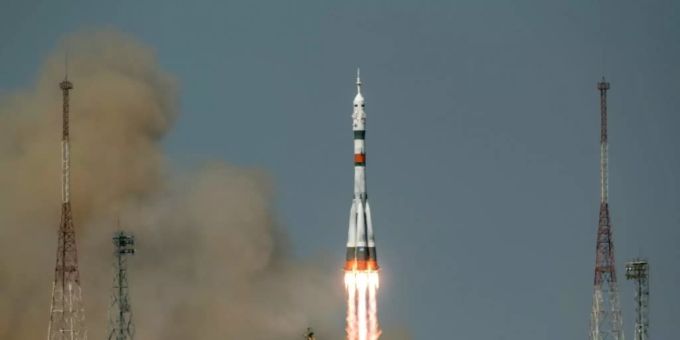 Der Start der Rakete verlief planmässig Der Start der Rakete verlief planmässig
