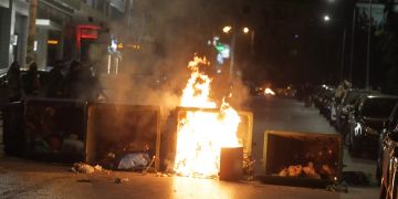 Demonstration gegen Polizeigewalt in Griechenland