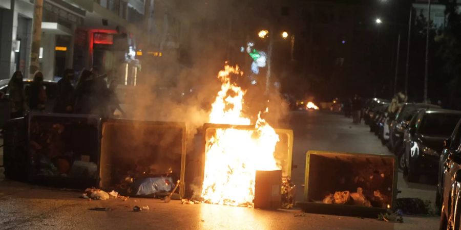 Demonstration gegen Polizeigewalt in Griechenland