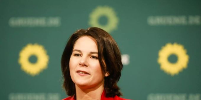 Grünen-Vorsitzende Annalena Baerbock. baerbock
