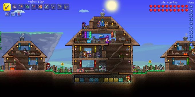 Ein Screenshot aus Terraria von Re-Logic. Steam Terraria