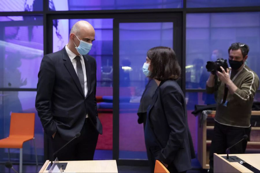 Curevac Schweiz Alain Berset