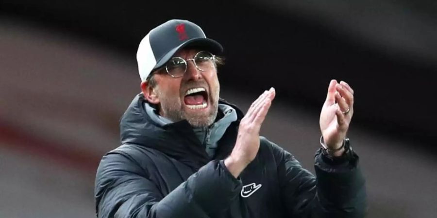 «Wenn wir merken, dass es möglich ist, dann haben wir eine Chance», sagt Liverpools Trainer Jürgen Klopp. Foto: Catherine Ivill/PA Wire/dpa